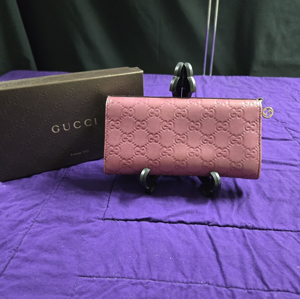 GUCCI GUCCISIMA WALLET FULL INCLUSION & COA - Picture 3 of 15